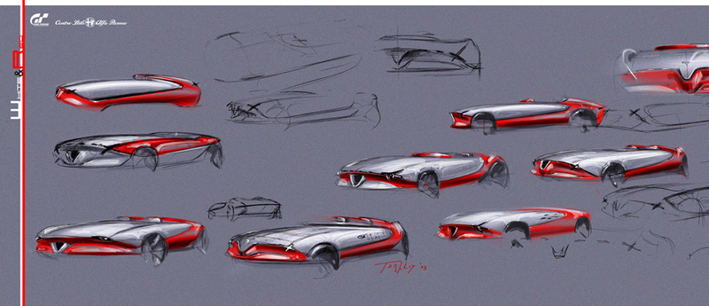Illustration for article titled Alfa Romeo canceled their Vision GT concept